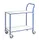Tafelwagen,Draagverm. 150Kg,2Etage(S),Etage(S) Melaminecoating,Wit