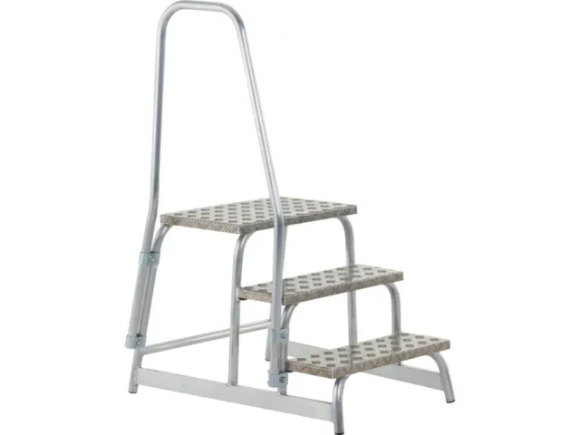 Leuning,V. Machine-Opstapje,Aluminium