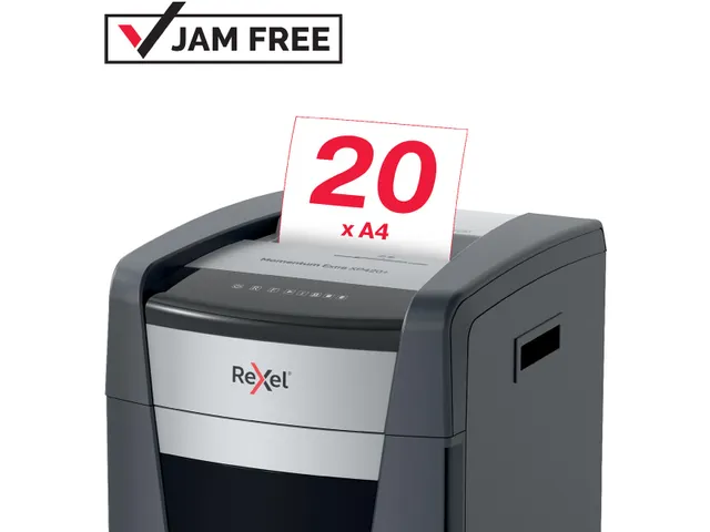 Momentum Extra XP420+ papiervernietiger 60L zwart