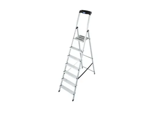 Lichte Universele Ladder 7treden Aluminium Kunststof
