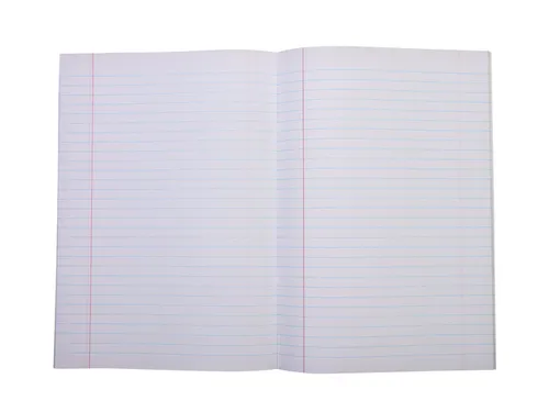 Schrift Qbasic A4 lijn 80blz 70gr assorti