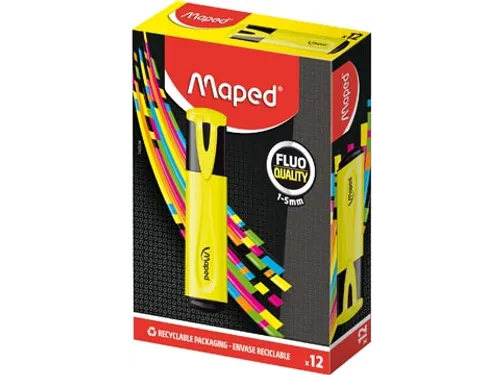 markeerstift Fluo'Peps Classic geel