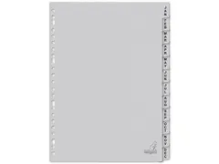 Tabblad Kangaro A4 180 gr grijs karton 23-gaats 12-delig jan-dec