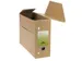Archiefdoos gemeente folio 370x265x115mm 850gr bruin