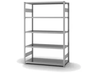 systeemstelling,grondveld,HxBxD 2000x1360x635mm,vakl. 240kg - 2