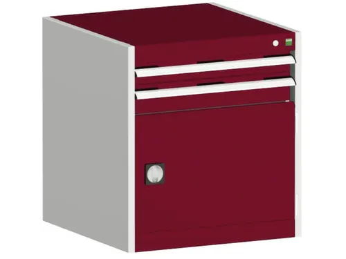 ladekast,HxBxD 700x650x650mm,2lade(n),m. lade voor normale belastingen