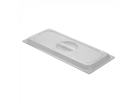 Emga PC deksel transparant 1.8cm voor ijs uitschepbak 36x16,5cm