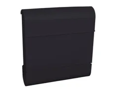 muurbrievenbus,staal,antraciet,HxBxD 410x372x118mm,inworp boven