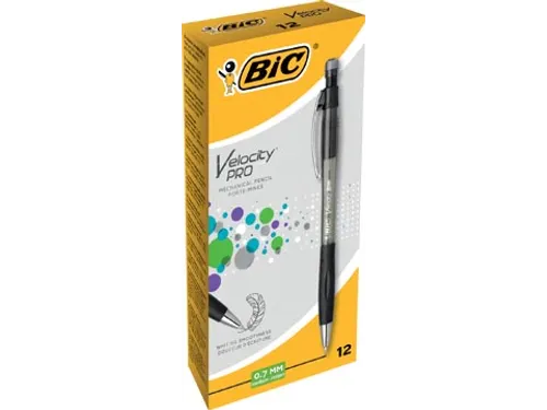 Bic Vulpotlood Velocity Pro Voor Potloodstiften 0.7 Mm hb