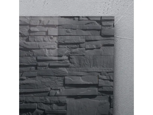 Glasmagneetbord Sigel Artverum 910x460x15mm leisteen