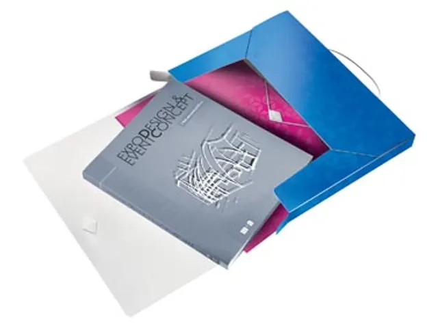 WOW boîte de classement ft A4, bleu