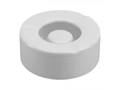 Terras asbak melamine 10cm wit