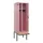 locker met bank,voor scheiding van kleding,HxBxD 2120x600x815mm,2vak