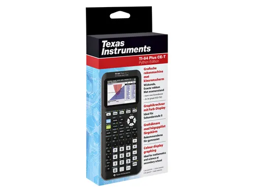 Rekenmachine TI-84 Plus CE-T Python Edition