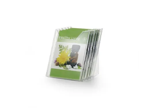 Wandfolderhouder COMBIBOXX A4 set XL Transparant