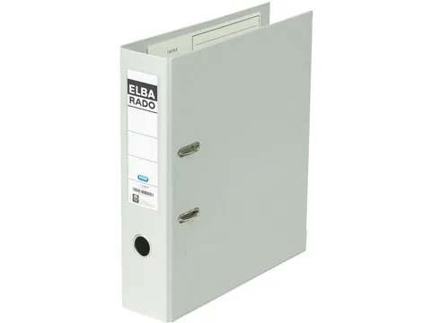 Rado Plast ordner, grijs, rug van 8 cm