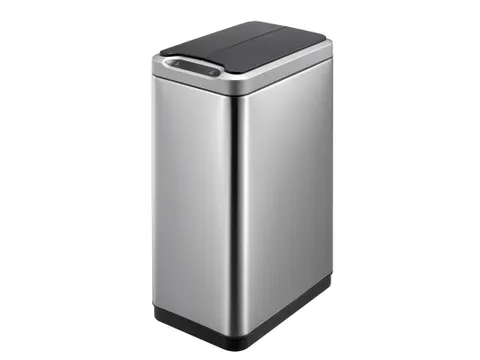 Stijlvolle Afvalbak Phantom Sensor Bin 30 Liter Mat Rvs Zwart