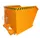 Kiepbak voor spaanders,HxLxB 780x1640x1280mm,1m³,draagverm. 1500kg