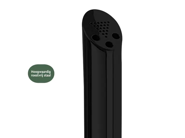 Cendrier colonne BRASQ AT300 inox noir