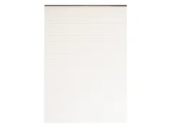 Bloc-notes de recharge Multo A4 ligné 50 feuilles papier crème 100 g