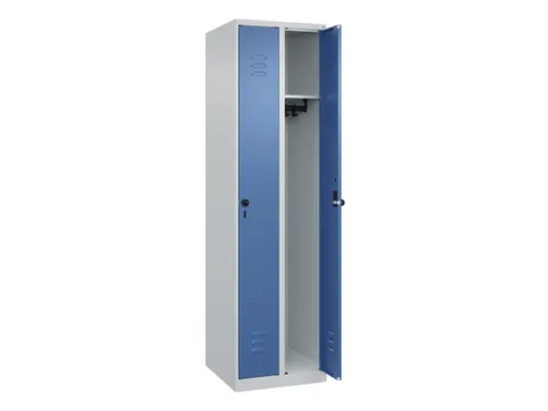 locker,HxBxD 1850x500x500mm,2vak,vak B 250mm,draaigrendel
