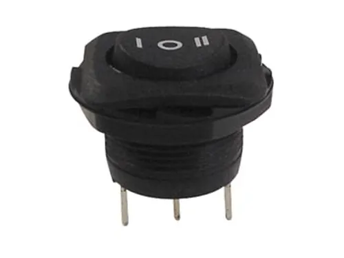 Vermogen Rockerschakelaar 5A-250V Spdt On-Off-On