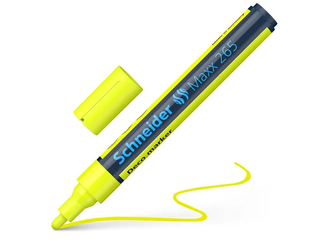 Krijtmarker Schneider Maxx 265 geel