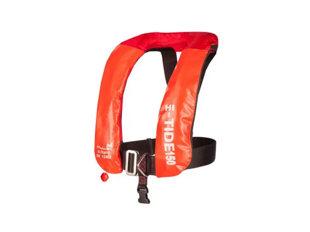 Mullion 3MXG Hi-Tide 150 Wipe Clean Ultrafit reddingsvest, rood, per s