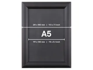 Kliklijst Europel Economy A5 25Mm Zwart - 4