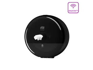 Tork 681008 T9 SmartOne Mini Toiletpapier Dispenser Elevation Zwart - 2