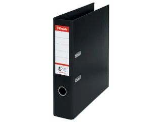 Ordner Esselte No.1 72mm PP 30% gerecycled folie Multipack zwart 5 stu - 4