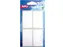 Witte Etiketten In Etui Ft 30x55mm (bxh), 28 Stuks, 4 Per Blad