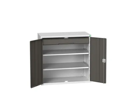 universele kast,HxBxD 1000x1050x550mm,2xStalen bodem,1lade(n)