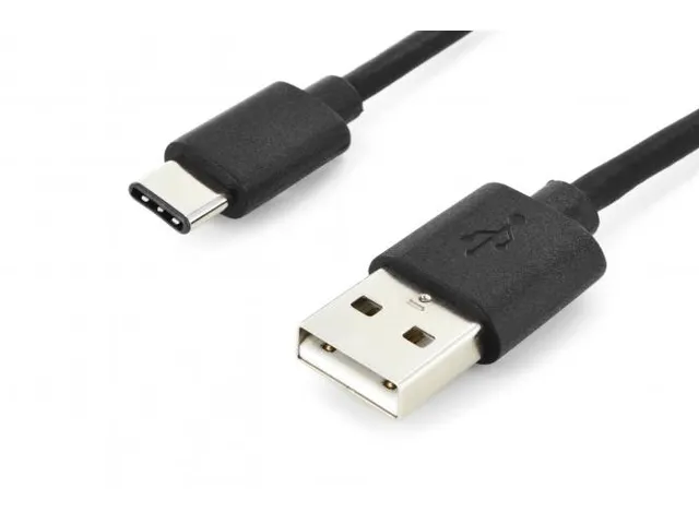 USB Type-C-aansluitkabel type C naar A 1,8m 3A 480MB 2.0 Zwart