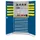 Materiaalkast Gesleufd Deuren 1950x1000x600mm 9laden 1werkbank Ral5010