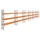 palletstelling,basis+5xaanbouw,HxBxD 3990x22300x750mm,vakl. 3400kg