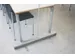 anti-speekselscherm,PET-folie,glashelder,frame aluminium