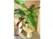 Kunstplant Mica Areca palm in pot groen 120x140cm