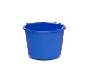 Emmer rond blauw 12 liter - 1