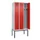 locker voor scheiding van kleding,HxBxD 2120x900x500mm,3vak