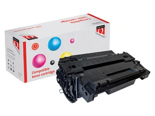 Tonercartridge Quantore alternatief tbv HP CE255A 55A zwart - 1