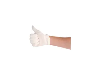 Handschoenen Katoen Maat 12 25cm Wit Zware Kwaliteit - 4