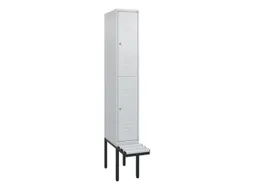 Dubbeldekse dekenkist,HxBxD 2120x300x815mm,1x2vak.,vak B 300mm