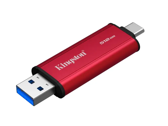 512GB Draagbare SSD met Dual USB-A/C, tot 1050MB/s USB 3.2 Gen 2