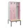 locker met bank,voor scheiding van kleding,HxBxD 2120x900x815mm,3vak