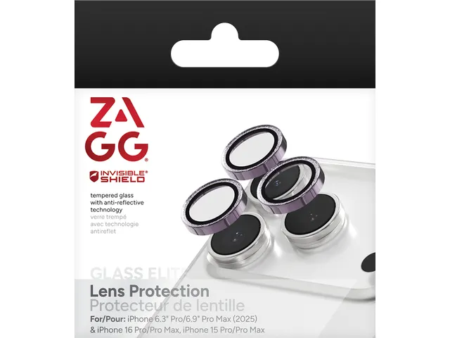 InvisibleShield Glass Elite, Apple, iPhone 17 Pro/17 Pro Max, 16 Pro/1