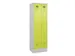 locker voor scheiding van kleding,HxBxD 1950x600x500mm,2vak