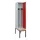 locker met bank,voor scheiding van kleding,HxBxD 2120x400x815mm,1vak