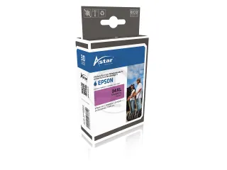 AS700679 Astar Epson T3473 WF inkt magenta HC rebuilt 950pagina's chip - 1