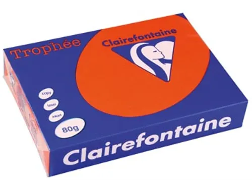 Trophée Intens gekleurd papier A4 80 gram 500vel Kardinaalrood